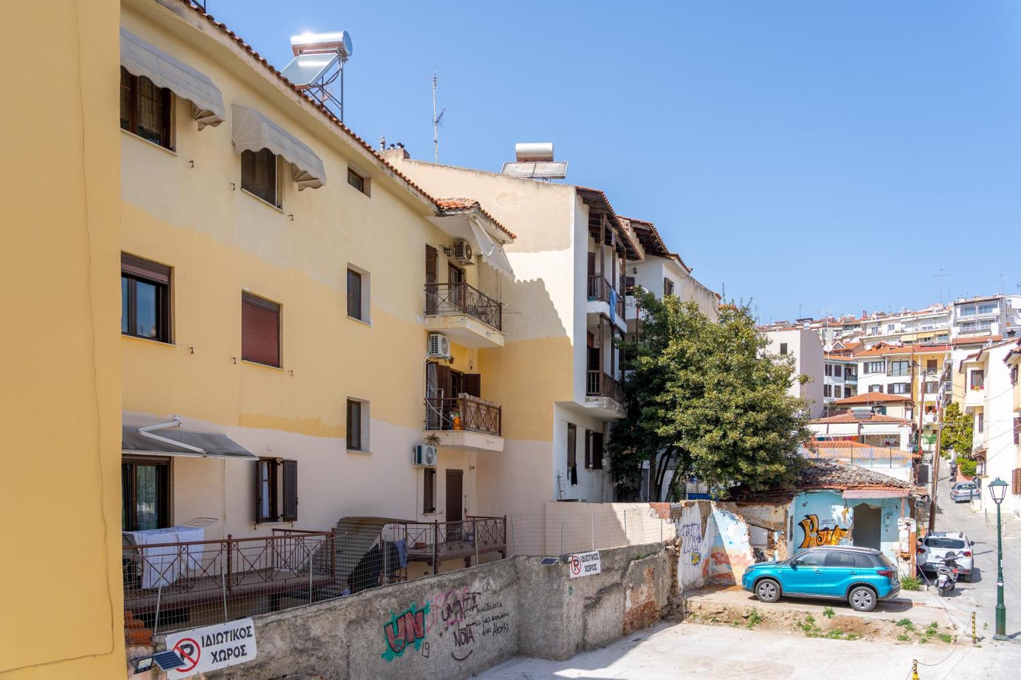 דירות סלוניקי Thess Old Town 3 Free Private Parking מראה חיצוני תמונה